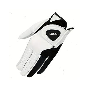 Guantes de golf de colores personalizados más vendidos Guantes de golf deportivos de talla grande de cuero derecho con agarre de piel de oveja a bajo precio al por mayor - Product Image 3