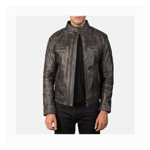 Wholesale New Men's Fashion Design <b>Real</b> <b>Leather</b> <b>Jacket</b> <b>Leather</b> <b>Jacket</b> For Men <b>Leather</b> <b>Jacket</b> Men - Product Image 4