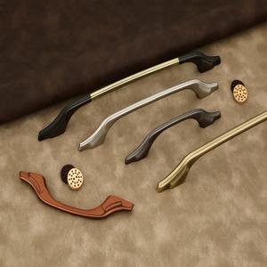 Poignée de tiroir de cuisine de villa moderne, alliage de zinc, réglable, durable, poignée de placard, poignée de meuble, finition brossée - Product Image 6