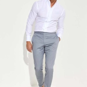 High End Custom Oversized Black Tie Rope White Edge Heavyweight Wide Straight <b>Leg</b> Sweatpants Men's Pants Washed - Product Image 1