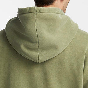 Ventes en gros de sweats à capuche pour hommes légers et à séchage rapide, style nouveau, sur mesure, respirants, sweats à capuche délavés au soleil pour hommes - Product Image 5