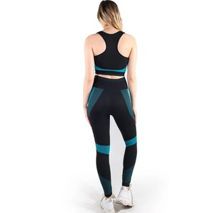Nouveauté : Ensemble de sport deux pièces sans couture pour femme grande taille avec taille élastique pour l'entraînement - Product Image 6