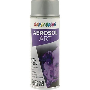 Pintura Artística en Aerosol, Acabado Satinado, Gris Aluminio RAL 9007, Lata de 400 ml de Dupli-Color - Product Image 1