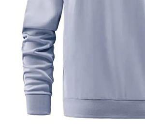 Ensembles de jogging pour hommes avec logo personnalisé survêtements zippés 100% coton de haute qualité vêtements d'hiver décontractés respirants confortables pour adultes - Product Image 6