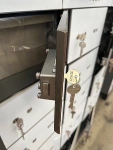 Ul được liệt kê an toàn tiền gửi hộp khóa với bảo vệ Key và khách hàng Key JZ-02 mô hình - Product Image 3