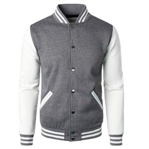 Veste bomber en cuir et laine sur mesure de haute qualité, veste universitaire pour hommes, veste de baseball pour hommes, vestes et manteaux - Product Image 1