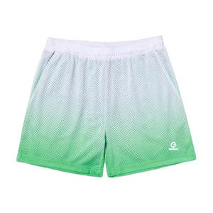 Conjuntos de Pantalones Cortos de Baloncesto de Malla Transpirable con Estampado para Verano, 100% Poliéster, Secado Rápido, Personalizables con Nombre de Equipo, para Hombre - Product Image 1