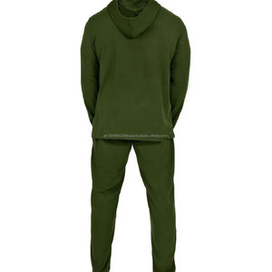 ชุดวอร์มผ้าฝ้ายคุณภาพพรีเมียมแบบแพทช์เวิร์คสำหรับผู้ชาย ผ้าฝ้าย 100% - Product Image 2