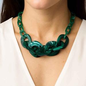 Collar de resina, accesorio de joyería atrevido y llamativo para quienes buscan la moda moderna, alta calidad - Product Image 6