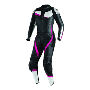 Traje de cuero de motocicleta para mujer de último estilo superventas impermeable y cómodo traje de moto a la venta - Product Image 3