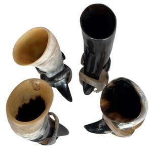 Auténtico Cuerno Vikingo de Búfalo Pulido Ecológico - Regalo de Boda Perfecto para Padrinos de Boda y Damas de Honor - Product Image 5