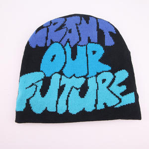 หมวกบีนนี่พิมพ์ลายดิจิตอลน้ำหนักเบาปรับได้หลากสีสไตล์เรียบๆสำหรับผู้ใหญ่ฤดูหนาว100% ขนสัตว์ใช้ได้ทั้งชายและหญิง - Product Image 5