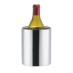Nouvelle vente créative qualité argent métal acier inoxydable refroidisseur de vin seau à glace Design classique grand service refroidisseur de vin - Product Image 5