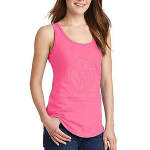 Camisetas sin mangas para mujer de alta calidad, hechas a medida, 100% algodón, de secado rápido, transpirables, estilo casual, para fitness. - Product Image 6