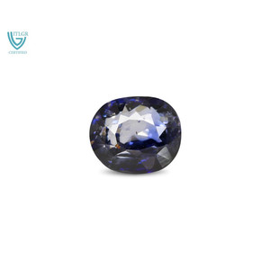 Saphir naturel bicolore (Pitambari) - 5,31 carats, facetté, bleu et rouge, taille marquise et ovale, 8 mm, pierre précieuse non montée - Product Image 1