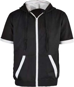 Conjunto Deportivo de Pantalones Cortos y Sudadera con Capucha para Hombre, Diseño Totalmente Personalizado, Transpirable, 100% Algodón, Estilo Informal, Temporada de Invierno, Felpa - Product Image 4