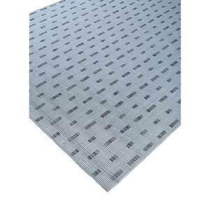 Alfombra Grande de Lana Tejida a Mano Tesoro Blue, Diseño Geométrico Clásico para Sala de Estar, Alfombra Rectangular para Pasillo, para Uso Doméstico - Product Image 2