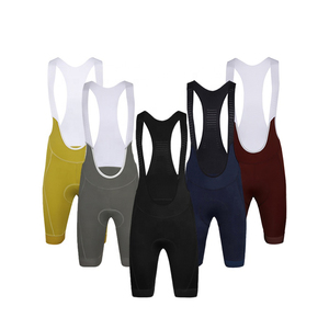 Collants à bretelles de cyclisme avec logo personnalisé pour hommes, shorts de vélo respirants avec coussin 3D antichoc, pantalons à bretelles de cyclisme - Product Image 1