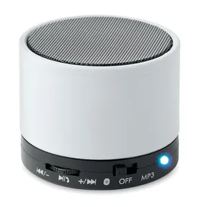 Haut-parleur sans fil rond personnalisé, accessoire musical, gadgets - Product Image 2