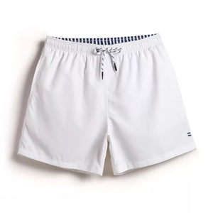 Short de bain de gym pour hommes au design personnalisé en gros élégant motif floral court à carreaux grande taille caractéristique prix d'usine Bangladesh - Product Image 2