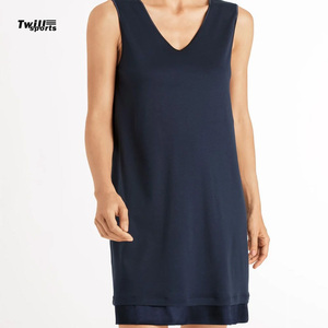 OEM personalizado mujer camisón vestido de alta calidad ropa de dormir camisón colores al por mayor mujeres - Product Image 1