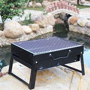 High Quality Portable Charcoal BBQ <b>Grill</b> with Folding Outdoor Stove for <b>Camping</b> - Product Image 3