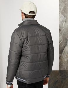 Modern Polyester-Cotton <b>Jacket</b> For <b>Men</b> Lightweight Comfortable Warm Outdoor Casual Fashion Polyester-Cotton <b>Jacket</b> - Product Image 3