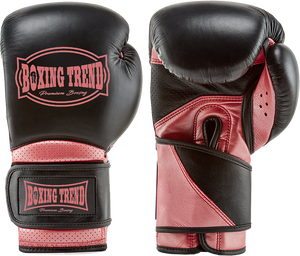 Top Fashion Custom Made 12oz Guantes de boxeo profesionales Material de cuero de vaca en diferentes colores para Kick Boxing - Product Image 4