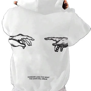 Nueva moda 2025, sudaderas con capucha personalizadas de alta calidad para hombre, crea tu propio logotipo, sudaderas con capucha transpirables para hombre a la demanda del cliente - Product Image 1