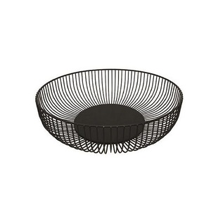 Juego de Tazones de Alambre Metálico Minimalista Moderno, Diseño Abierto, Reutilizable, Organizador de Almacenamiento para Encimera de Cocina, para el Hogar y la Comedor - Product Image 4