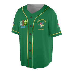 Nombre personalizado Nombre del capítulo OES Deja Que tu luz brille Camiseta de béisbol brillante Chaquetas hechas a medida de alta calidad para el 2017 - Product Image 5