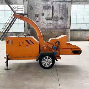 Máquina astilladora de madera diésel Precio de fábrica Maquinaria forestal Trituradora de madera Astilladora de productos de alta eficiencia - Product Image 4