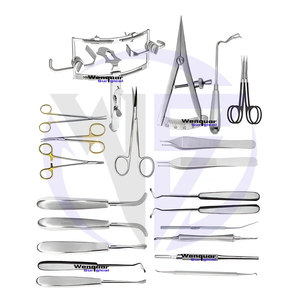 Juego de instrumentos de Cirugía de paladar hendido OEM fabricante de herramientas quirúrgicas reutilizables bisturí mango redondo Adson fórceps Iris Supercut - Product Image 4