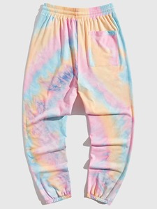 Pantalones Deportivos de Forro Polar con Estampado Personalizado para Mujer, Pantalones Deportivos de Invierno de Poliéster de Alta Calidad con Cintura Ajustable con Cordón - Product Image 3