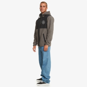 Veste à capuche zippée intégrale en polaire légère pour homme - Product Image 6
