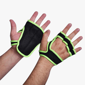 Custom Non <b>Slip</b> <b>Half</b> Finger Weightlifting Gloves Neoprene Gym Palm Support Training Gloves Men Women OEM - Product Image 1