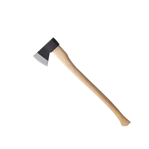 Hacha con mango de madera para cortar y partir leña - Product Image 1