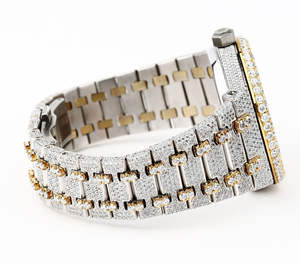 Nueva moda VVS Moissanite Diamond Acero inoxidable Mecánico Iced out Relojes de pulsera D Color Alta calidad Precio bajo - Product Image 4