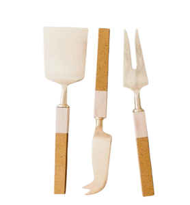 Cuchillo para queso de acero inoxidable Cuchillo de cocina dentado plateado para picar queso hecho de metal - Product Image 1