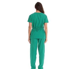 Ensemble de blouses médicales unisexes anti-rides, de haute qualité, décontractées, dernier design, respirantes, confortables, extensibles, pour usage hospitalier, personnalisables - Product Image 2