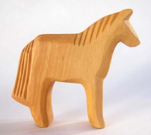 สินค้าแกะสลักทำจากไม้ของขวัญแกะสลักรูปม้าทำด้วยมือสำหรับตกแต่งบ้านดีไซน์ทันสมัย - Product Image 3