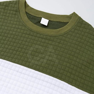 สเวตเชิ้ตสำหรับผู้ชายเสื้อสเวตเชิ้ตแบบบล็อกสีขนาดใหญ่ดีไซน์ไม่ซ้ำใคร - Product Image 6