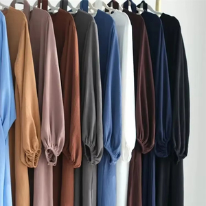 Abayas hồi giáo Arabic khiêm tốn ăn mặc quần áo cầu nguyện cho phụ nữ abaya Dubai Thổ Nhĩ Kỳ islam kaftan áo choàng Femme musulmane vestidos - Product Image 3