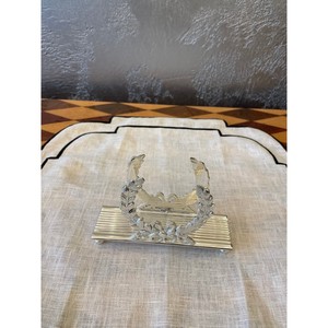 Servilletero de Metal en tono plateado de lujo, servilletero de lujo, Decoración de mesa de comedor, Gadgets de escritorio, soporte de tejido para mesa de comedor - Product Image 3