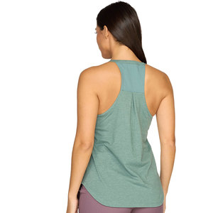 <b>Women's</b> Gym Exercise Athletic Yoga Tops Sleeveless Shirt Knitted Breathable Eco-Friendly Activewear <b>Singlet</b> Workout Tank Top - Product Image 3