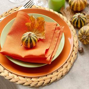 New Top Natural Wicker <b>Placemat</b> Style Water Hyacinth <b>Placemats</b> <b>Round</b> Woven Dining Table Decor <b>Placemats</b> From Vietnam - Product Image 3