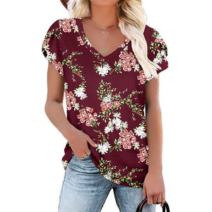 Women <b>T</b> <b>Shirt</b> OEM Style 100%Cotton <b>T</b>-<b>Shirt</b> Most Popular Product Women <b>T</b> <b>Shirt</b> for Sale - Product Image 4