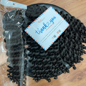 วิกผมคนผมดิบแบบชาวเวียดนามผมหยิกเป็นลอนแบบชาวพม่าจากเวียดนาม - Product Image 6