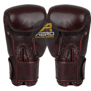 Guantes profesionales de artes marciales y boxeo para Kickboxing Punching & Sparring para entrenamiento de Muay Thai - Product Image 4