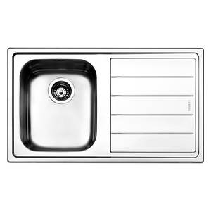Évier Apell 1 cuve (86x50cm) Série LINEAR en acier inoxydable brossé pour cuisine LN861IRBC - Product Image 1